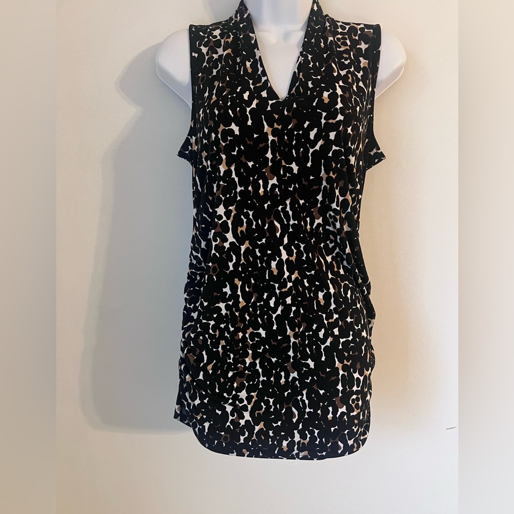 A Pea in the Pod Maternity Top - Size M -Animal Print Work Wear